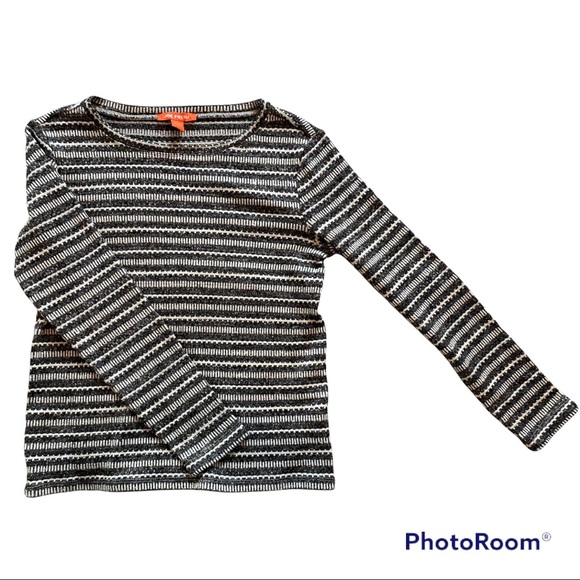Long sleeve top with amazing colour pattern size xs Joe Fresh - Picture 3 of 5